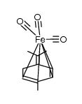 tricarbonyl(1-4-η-{2-methyl-5-(1-methylethylidene)-1,3-cyclohexadiene})iron结构式