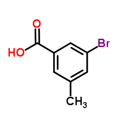 3-溴-5-甲基苯甲酸结构式