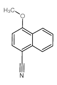 4-methoxy-1-naphthonitrile Structure