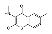 2-chloro-6-methyl-3-(methylamino)thiochromen-4-one Structure