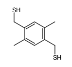 [2,5-dimethyl-4-(sulfanylmethyl)phenyl]methanethiol Structure