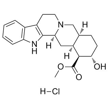 Rauwolscine hydrochloride Structure