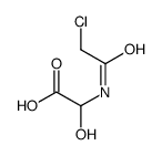 2-[(2-chloroacetyl)amino]-2-hydroxyacetic acid Structure