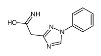 2-(1-phenyl-1,2,4-triazol-3-yl)acetamide Structure