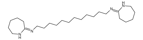 N,N'-bis(3,4,5,6-tetrahydro-2H-azepin-7-yl)dodecane-1,12-diamine结构式