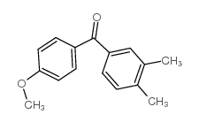 3,4-DIMETHYL-4'-METHOXYBENZOPHENONE结构式