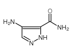 4-氨基-1H-吡唑-5-羧酰胺结构式