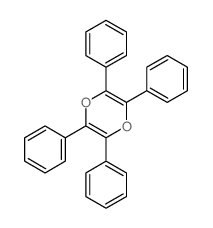 1,4-Dioxin,2,3,5,6-tetraphenyl-结构式