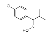 N-[1-(4-chlorophenyl)-2-methylpropylidene]hydroxylamine Structure