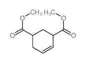 dimethyl cyclohex-2-ene-1,5-dicarboxylate结构式