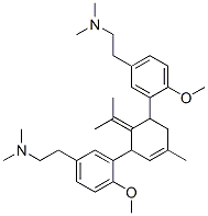 1-Methyl-4-isopropylidene-3,5-bis[2-methoxy-5-[2-(dimethylamino)ethyl]phenyl]-1-cyclohexene picture