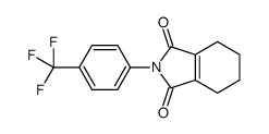 2-[4-(trifluoromethyl)phenyl]-4,5,6,7-tetrahydroisoindole-1,3-dione结构式