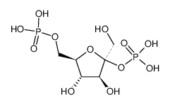 D-果糖-2,6-二磷酸四钠结构式