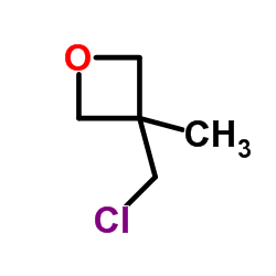 3-氯甲基-3-甲基氧杂环丁烷结构式