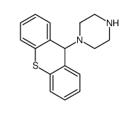 1-(9-噻吨氧)哌嗪结构式