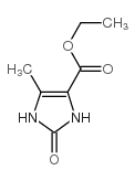 4-甲基-2-氧代-2,3-二氢-1H-咪唑-5-羧酸乙酯结构式