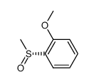 (R)-1-methoxy-2-(methylsulfinyl)benzene Structure