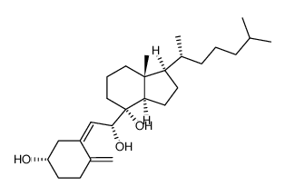 7,8-dihydroxy-7,8-dihydrovitamin D3 Structure
