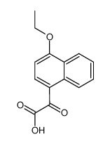 (4-ethoxy-[1]naphthyl)-glyoxylic acid结构式