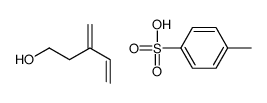 4-methylbenzenesulfonic acid,3-methylidenepent-4-en-1-ol结构式