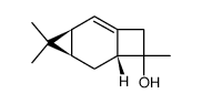 (3S,5R,7R)-4,4,8-trimethyltricyclo[5.2.0.03,5]non-1-en-8-ol Structure
