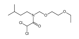 2,2-dichloro-N-(2-ethoxyethoxymethyl)-N-(3-methylbutyl)acetamide Structure