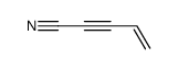pent-4-en-2-ynenitrile结构式