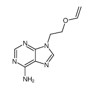 9-(2-ethenoxyethyl)purin-6-amine Structure