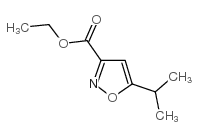 5-异丙基异恶唑-3-甲酸乙酯结构式