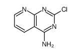 4-amino-2-chloropyrido[2,3-d]pyrimidine结构式