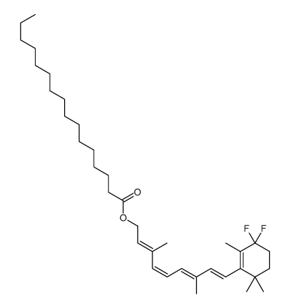 4,4-Difluororetinyl palmitate结构式