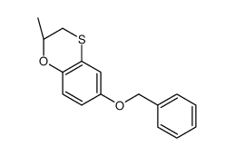 (2S)-2-methyl-6-phenylmethoxy-2,3-dihydro-1,4-benzoxathiine Structure