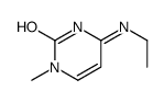 4-(ethylamino)-1-methylpyrimidin-2-one结构式