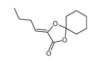 5'-n-butylidenecyclohexanespiro-2'-(1',3'-dioxolan)-4'-one Structure