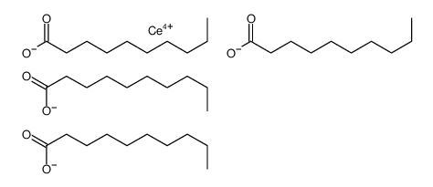 cerium(4+) decanoate Structure