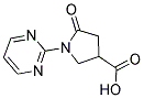 5-氧代-1-嘧啶-2-基-吡咯烷-3-羧酸结构式