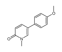 5-(4-甲氧基苯基)-1-甲基吡啶-2(1h)-酮结构式