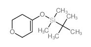 (3,6-二氢-2H-吡喃-4-基氧基)(叔丁基)二甲基硅烷结构式