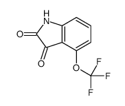 4-(Trifluoromethoxy)isatin structure