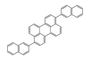 Perylene, 3,9-di-2-naphthalenyl Structure