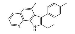 6,9-dimethyl-12,13-dihydro-11H-benzo[g]pyrido[2,3-a]carbazole Structure
