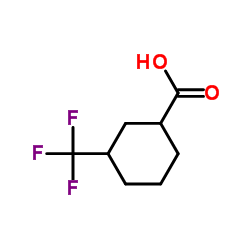 3-(Trifluoromethyl)cyclohexanecarboxylic acid Structure