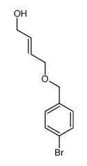 4-[(4-bromophenyl)methoxy]but-2-en-1-ol结构式