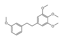 1,2,3-trimethoxy-5-[2-(3-methoxyphenyl)ethyl]benzene结构式