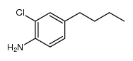 2-chloro-4-butylaniline Structure