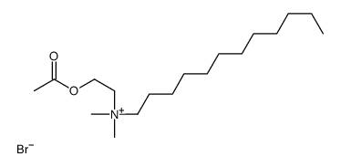 2-acetyloxyethyl-dodecyl-dimethylazanium,bromide Structure