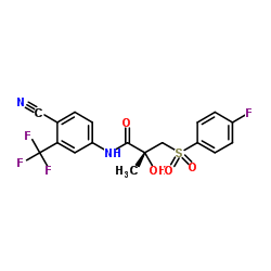 (R)-比卡鲁胺结构式