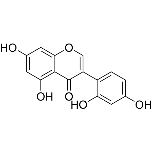 2'-羟基金雀异黄素结构式