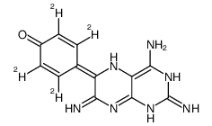 4-Hydroxy Triamterene-d4 Structure