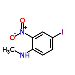 4-Iodo-N-methyl-2-nitroaniline Structure